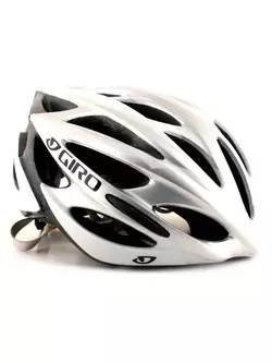GIRO bicycle helmet MONZA white and silver