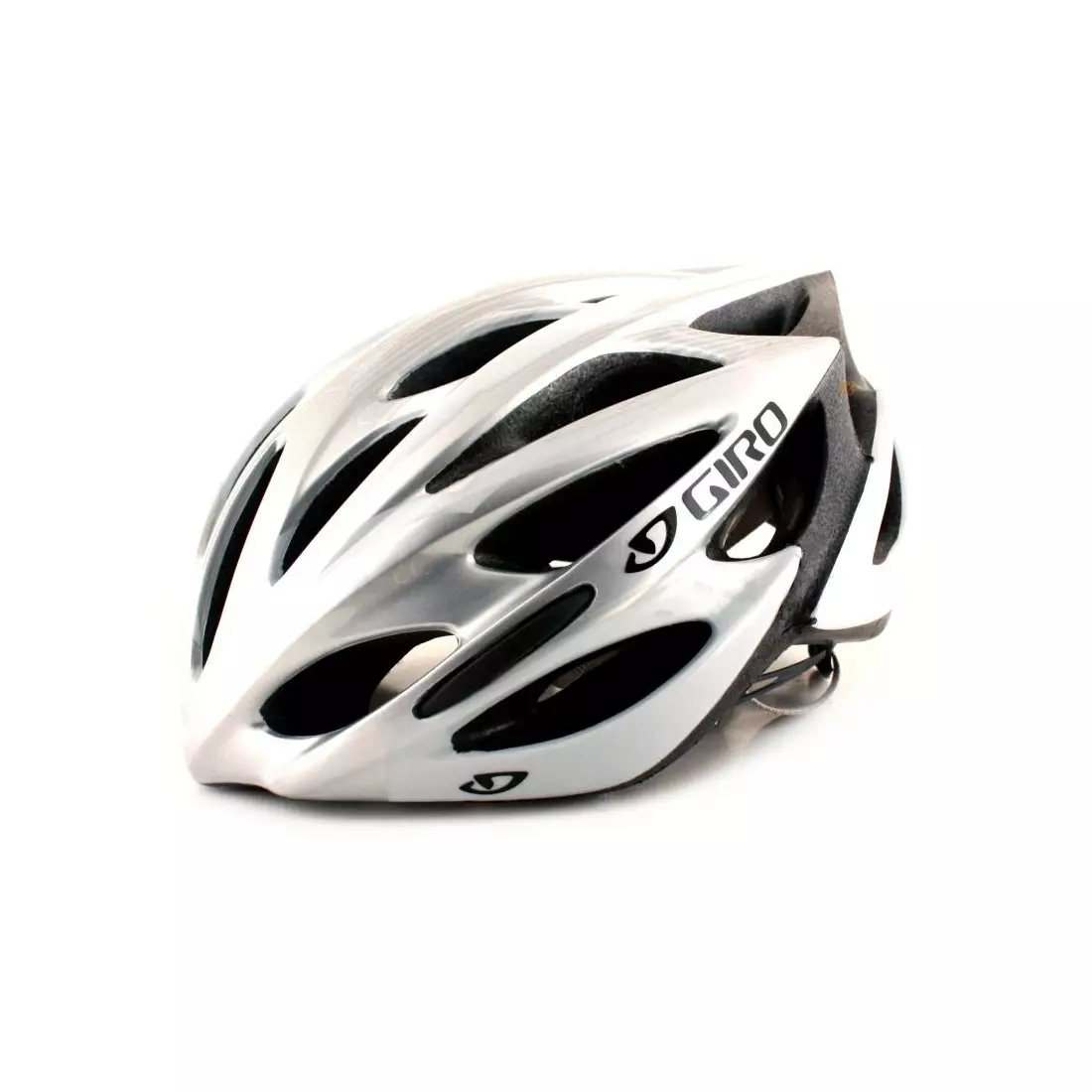 GIRO bicycle helmet MONZA white and silver