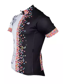 MikeSPORT DESIGN - PIXEL - men's cycling jersey, full zipper