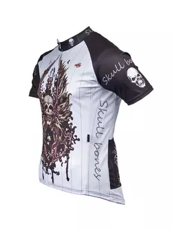 MikeSPORT DESIGN - SKULL BONES - men's cycling jersey