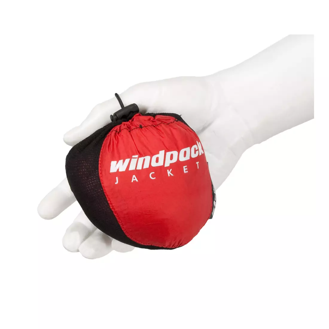 NEWLINE WINDPACK JACKET - ultra-light sports windbreaker 14176-040, color: Red
