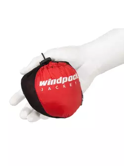 NEWLINE WINDPACK JACKET - ultra-light sports windbreaker 14176-040, color: Red