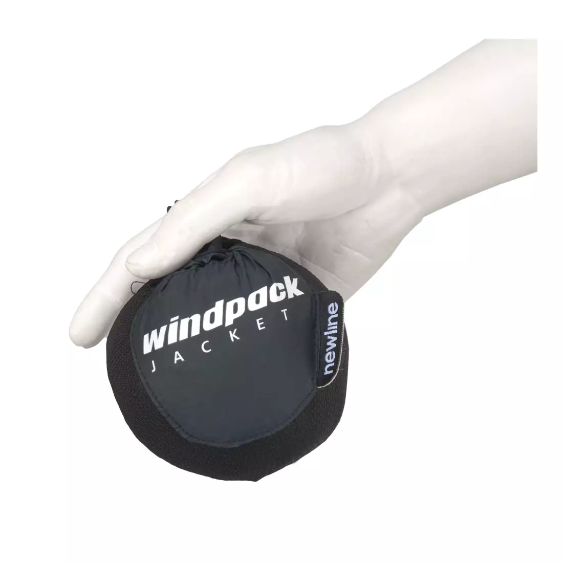 NEWLINE WINDPACK JACKET - ultra-light sports windbreaker 14176-060, color: Black