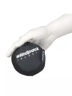 NEWLINE WINDPACK JACKET - ultra-light sports windbreaker 14176-060, color: Black