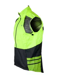 PEARL IZUMI - ELITE Barrier Convertible Jacket 11131314-429 - cycling jacket-vest, color: Fluoro-black
