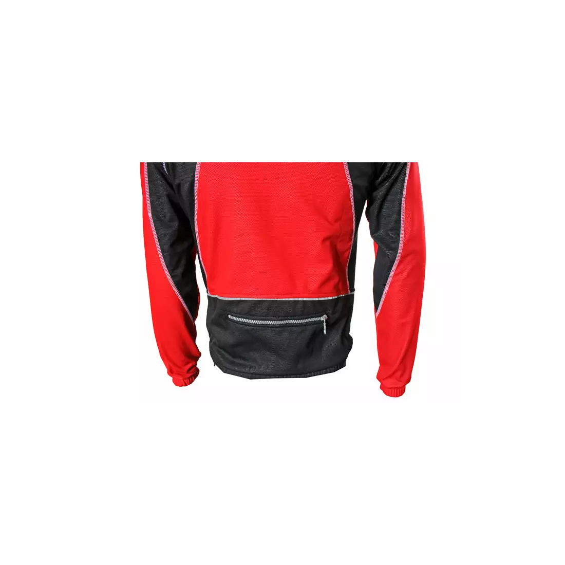 POLEDNIK - 1003 WINDBLOCK - membrane cycling jacket, color: Red