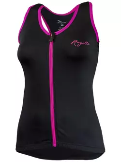 ROGELLI ABBEY women's cycling vest, black and pink