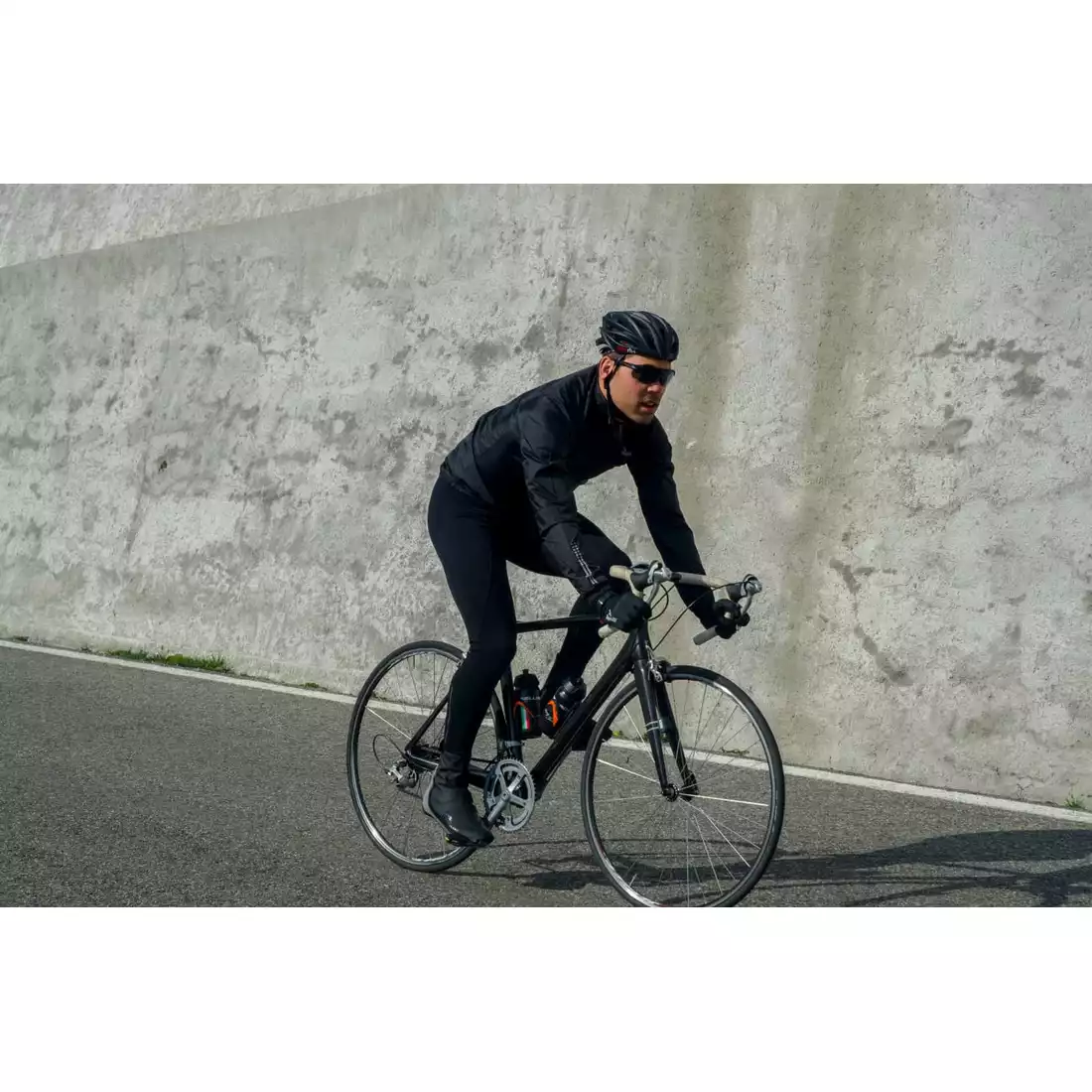 ROGELLI ARIZONA ultralight cycling windbreaker, colour: black