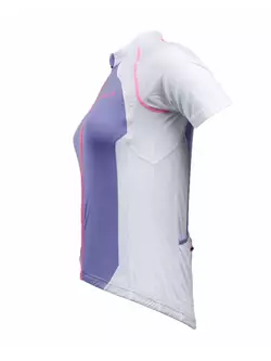 ROGELLI BICE - women's cycling jersey, purple and white
