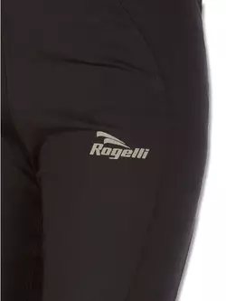 ROGELLI EMNA womens running thermal tights, black-fluor