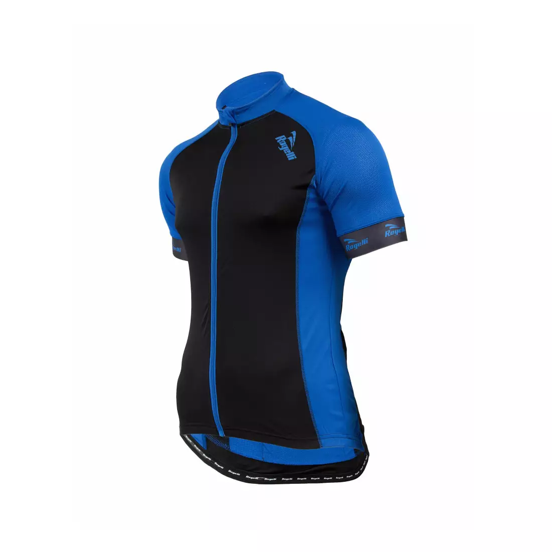 ROGELLI PRALI - men's cycling jersey, color: black and blue