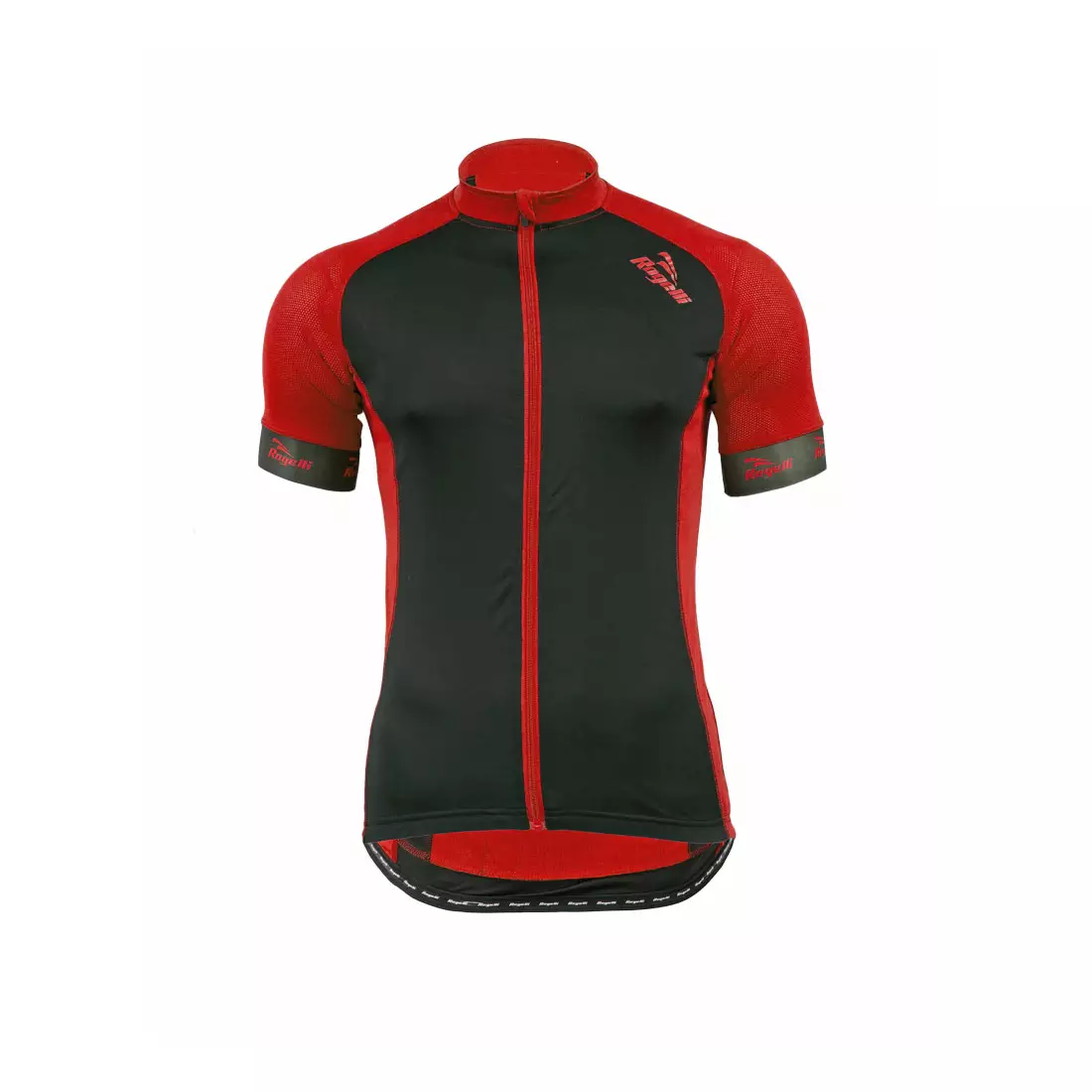 ROGELLI PRALI - men's cycling jersey, color: black and red