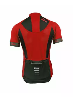ROGELLI PRALI - men's cycling jersey, color: black and red