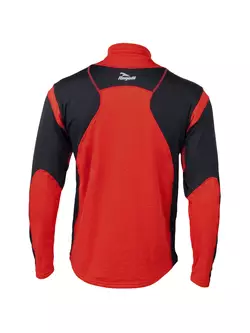 ROGELLI RUN - DILLON - men's lightly insulated running sweatshirt, color: Red