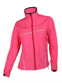 ROGELLI RUN - MADU - women's windbreaker jacket, color: Pink