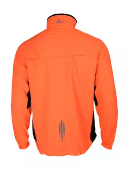 ROGELLI RUN - RENVILLE - men's windbreaker jacket, color: Orange