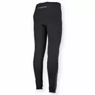 ROGELLI RUN - RIBERA - men's insulated running pants, SOFTSHELL, color: Black