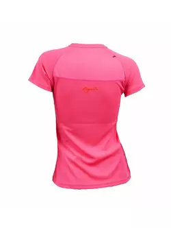 ROGELLI RUN SIRA - women's running T-shirt - color: Fluorine pink