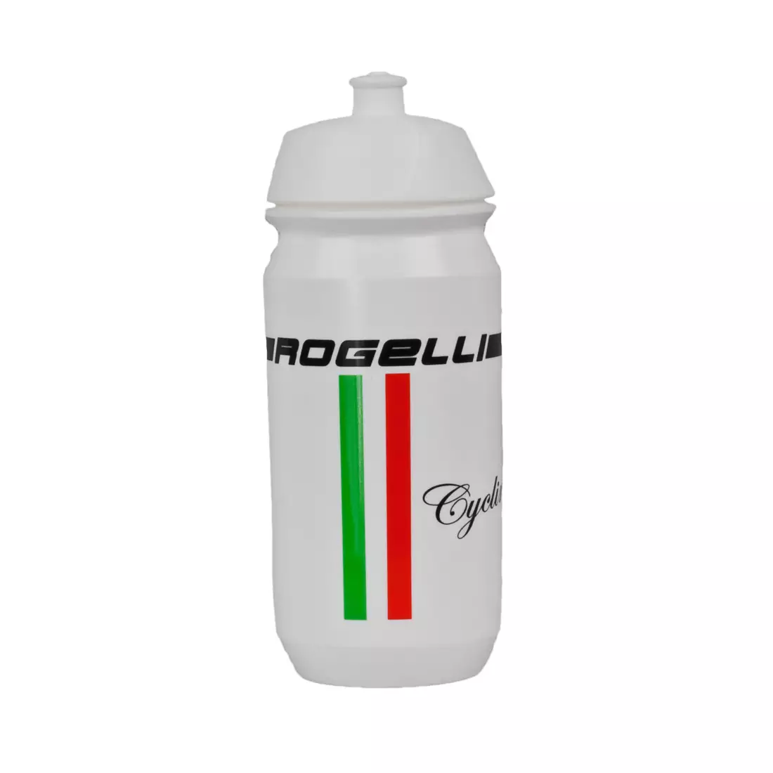 ROGELLI ss18 BIKE - TEAM - bicycle water bottle, color: White