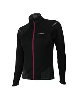 SHIMANO - ECWJSPWLC12 W's Performance Winter Jersey - women's cycling sweatshirt, color: Black