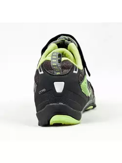 SHIMANO SH-CT70 - recreational cycling shoes with the CLICK'R system, color: black and green