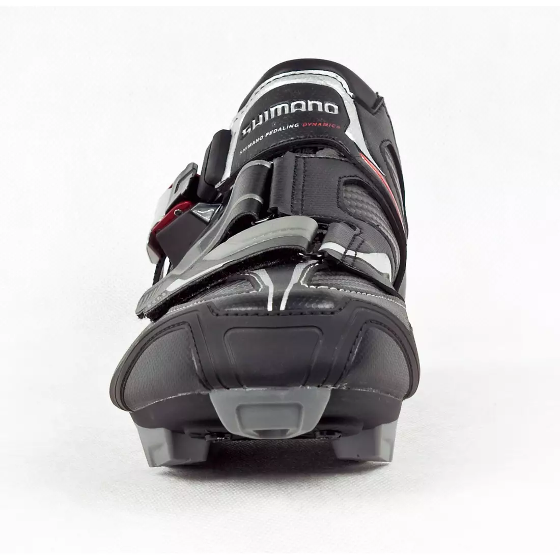 SHIMANO SH-XC50N - MTB cycling shoes, color: black and red