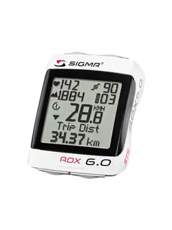 SIGMA SPORT ROX 6.0 - bicycle computer, color: White