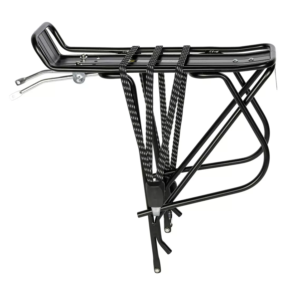 SPORT ARSENAL 215 - aluminum rear bicycle rack for transporting panniers, black