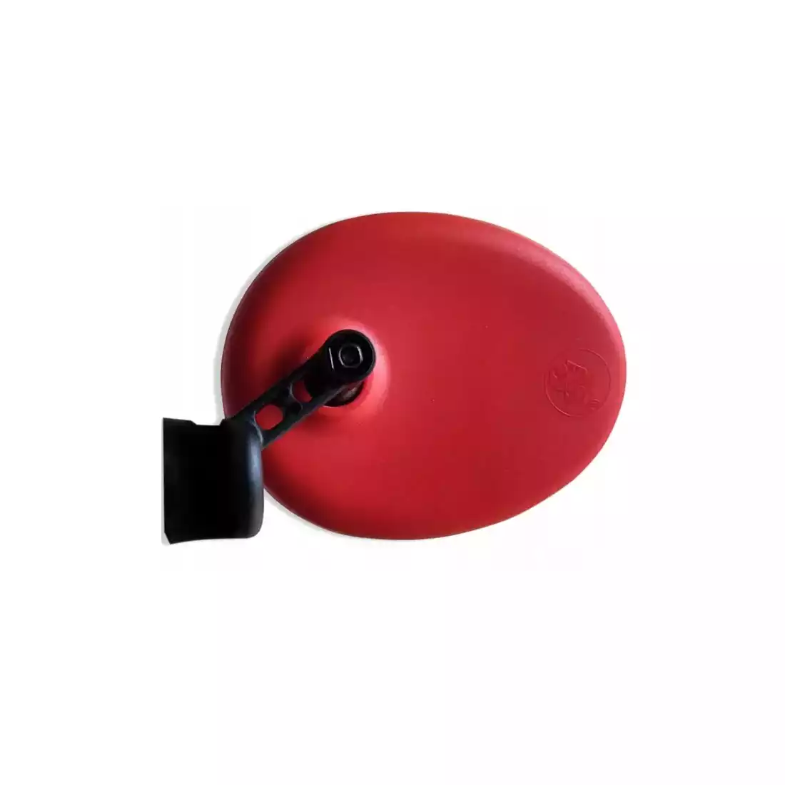 AJS universal recessed bicycle mirror, red