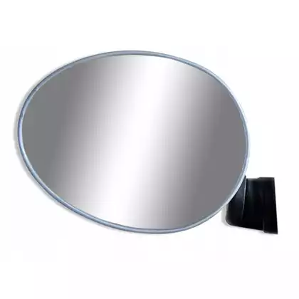AJS universal recessed bicycle mirror, silver