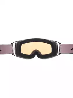ALPINA DOUBLE JACK MAG Q-LITE ski/snowboard goggles, black-rose matt