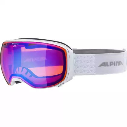 ALPINA L40 BIG HORN Q-LITE ski/snowboard goggles, white gloss