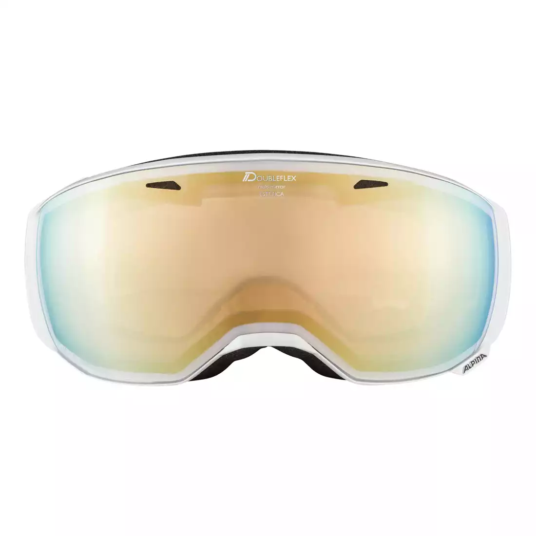 ALPINA M30 ESTETICA Q-LITE ski/snowboard goggles, pearl white gloss