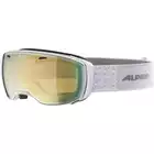 ALPINA M30 ESTETICA Q-LITE ski/snowboard goggles, pearl white gloss