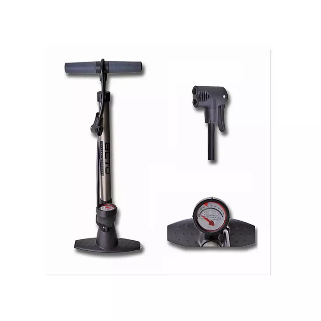 BETO stationary bicycle pump 11 BAR/160 PSI CMP-069 AV/SV/FV