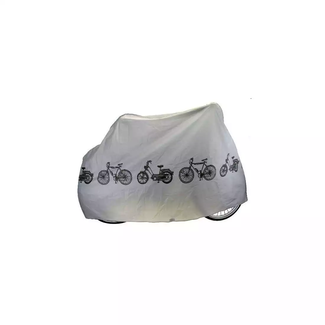 Bicycle cover 205x110x64, reinforced, gray
