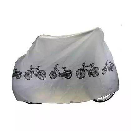 Bicycle cover 205x110x64, reinforced, gray