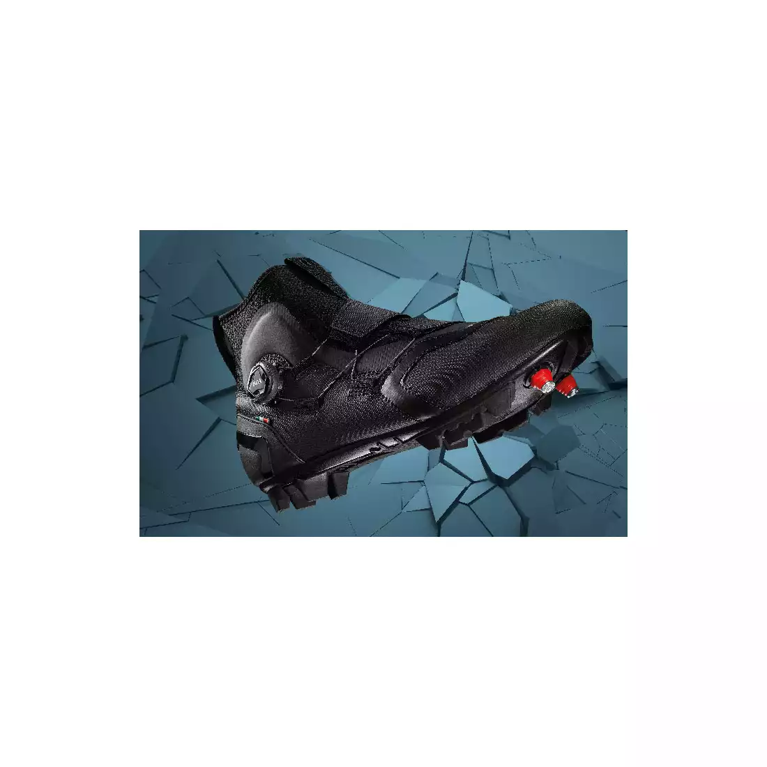 CRONO CW-1-21 Winter cycling shoes MTB, nylon, black