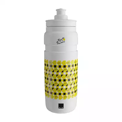 ELITE FLY Teams 2022 Bicycle water bottle Tour de France White, 750ml 