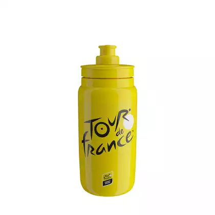 ELITE FLY Teams 2022 Bicycle water bottle Tour de France Yellow, 550ml 