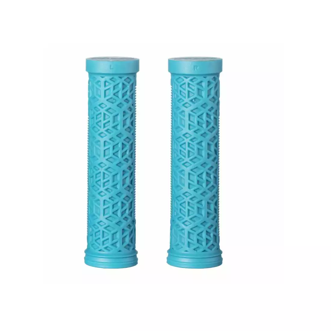 FUNN HILT ES Grips for bicycle handlebars, turquoise