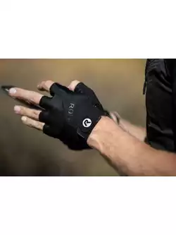 ROGELLI ARIOS 2 Men's cycling gloves, black
