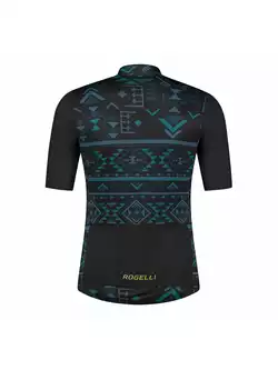 ROGELLI AZTEC men's cycling jersey black and blue
