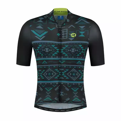 ROGELLI AZTEC men's cycling jersey black and blue