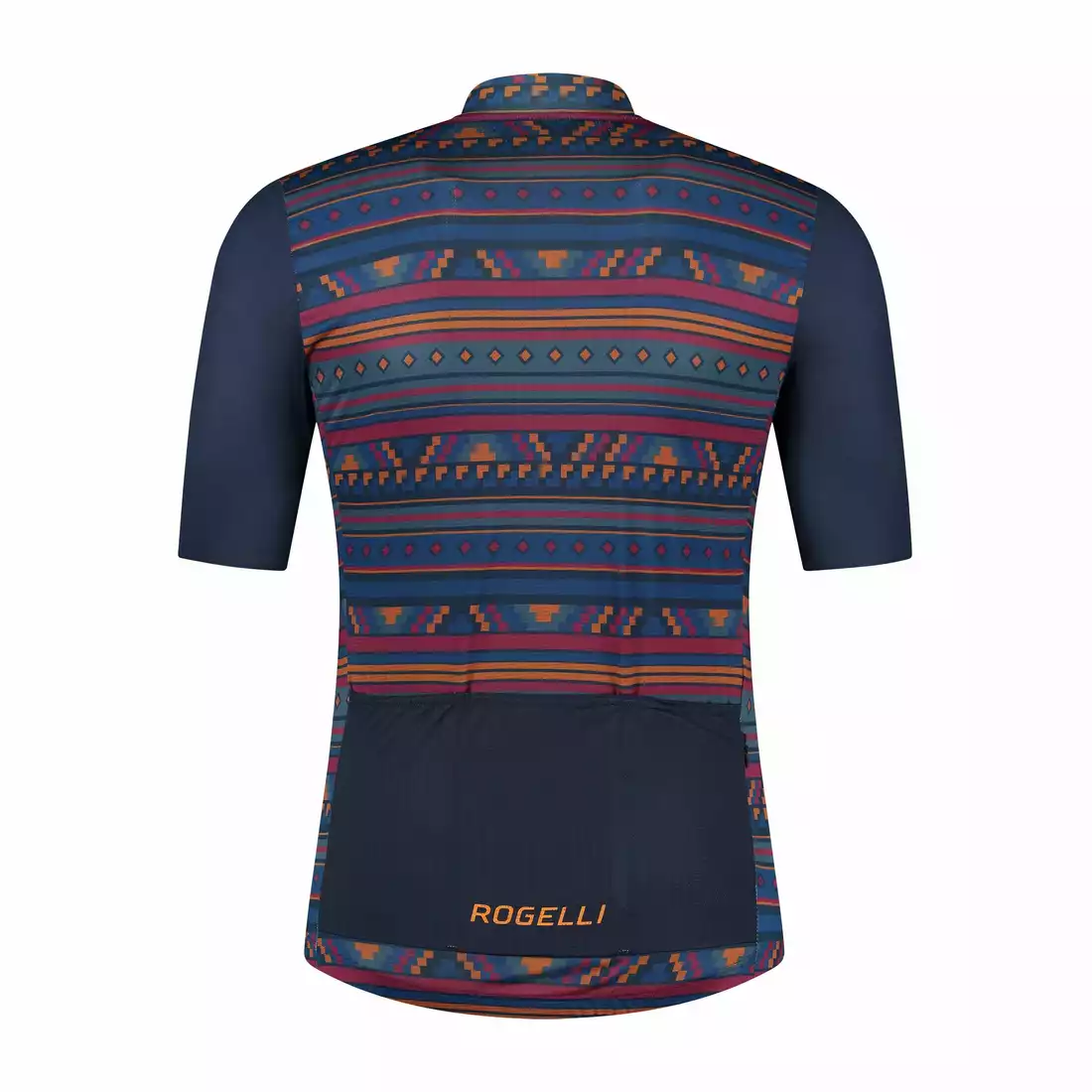 ROGELLI AZTEC men's cycling jersey blue orange
