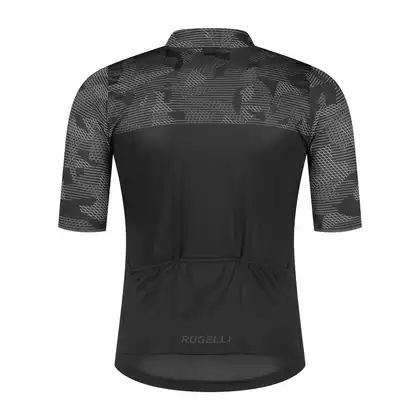 ROGELLI CAMO men's cycling jersey black and gray