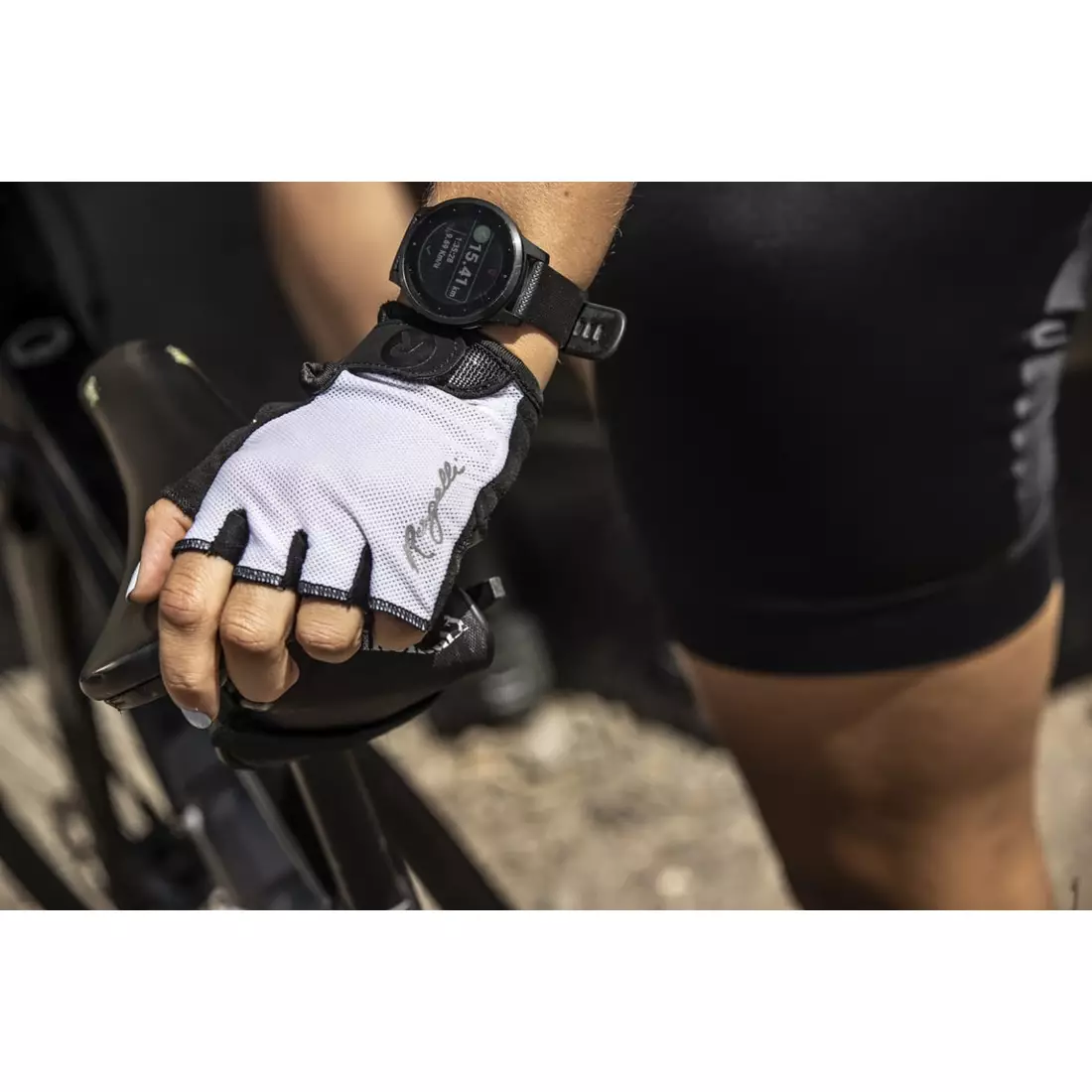 ROGELLI CORE Women's cycling gloves, White