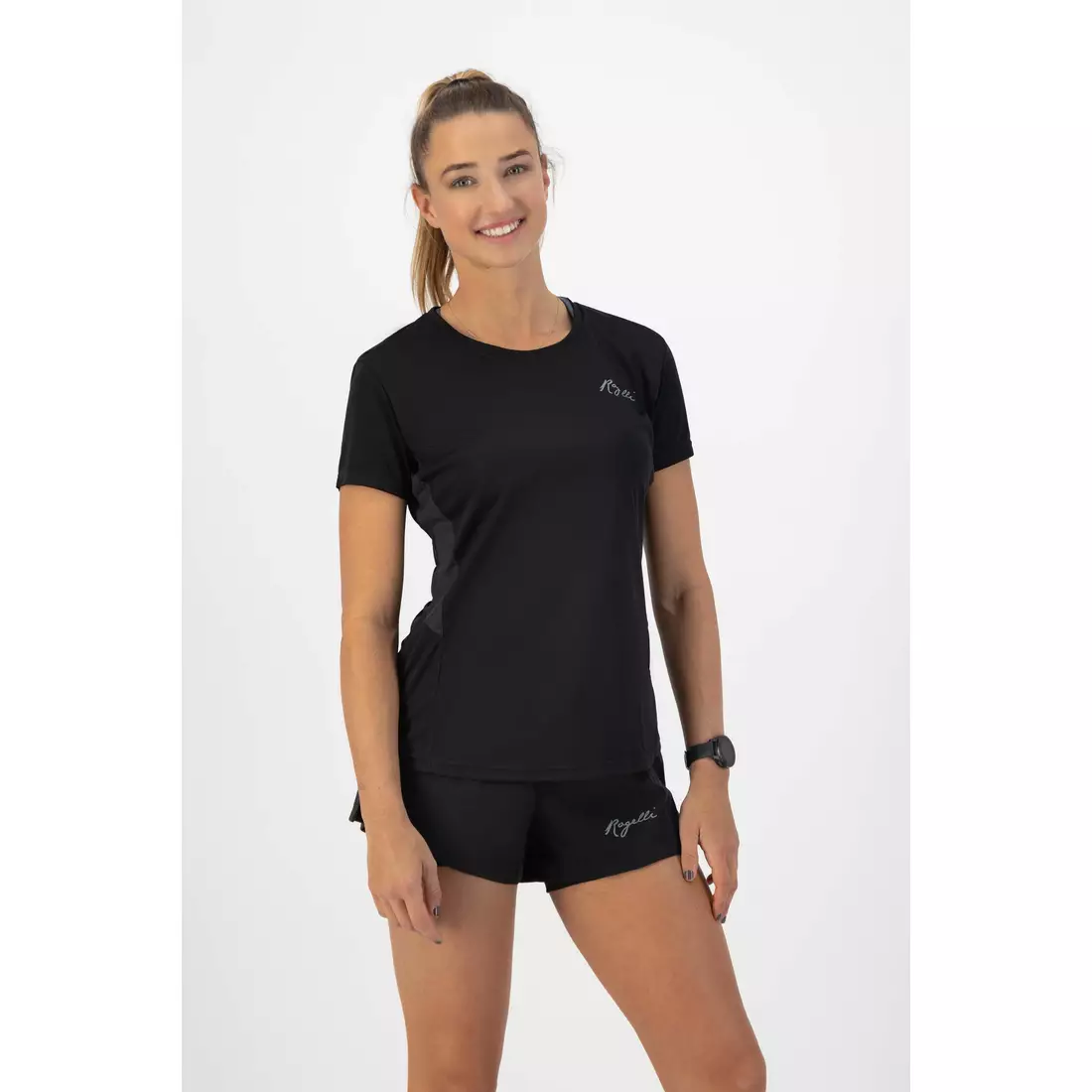 ROGELLI CORE Women's running shirt, black