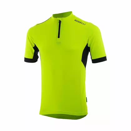ROGELLI CORE children's cycling jersey, yellow fluorine