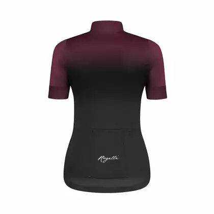 ROGELLI DREAM Women's cycling jersey, gray and maroon